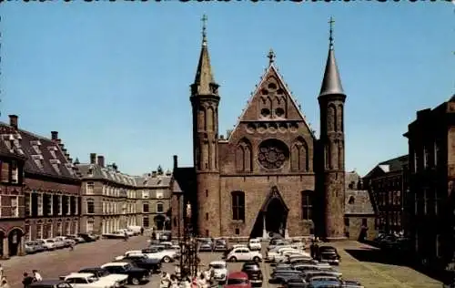 Ak's Gravenhage Den Haag Südholland, Binnenhof, Parkplatz