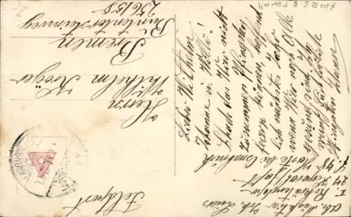 Ak Glückwunsch Pfingsten, Junge in Uniform mit Blumen