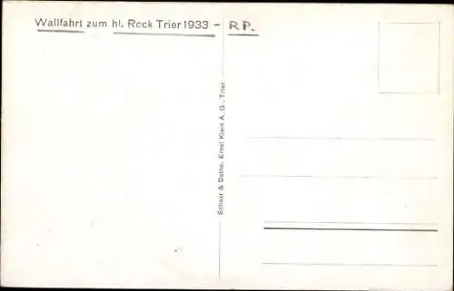 Ak Trier an der Mosel, Dom, Hochaltar mit hl. Rock 1933