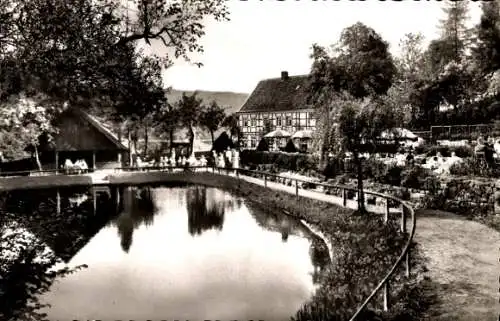 Ak Milspe Ennepetal Ruhrgebiet, Spreeler Mühle, Café Restaurant