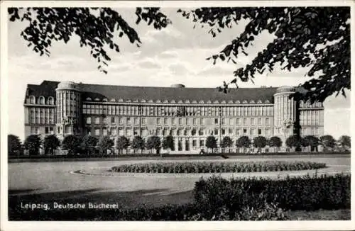 Ak Leipzig in Sachsen, Deutsche Bücherei