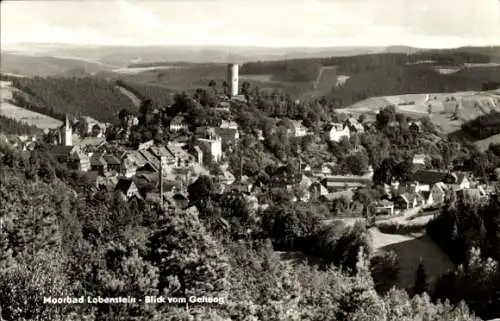 Ak Bad Lobenstein in Thüringen, Blick vom Geheeg