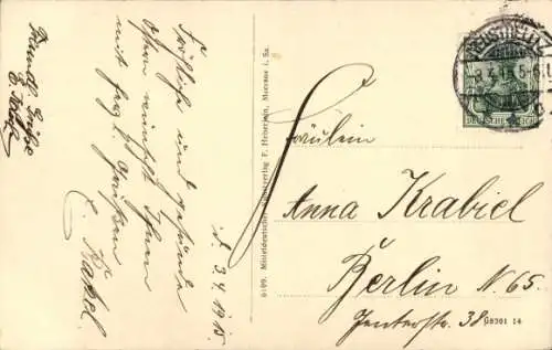 Ak Neustrelitz in Mecklenburg, Schloss