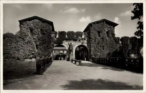 Ak Bad Homburg vor der Höhe Hessen, Römerkastell Kastell Saalburg, Porta Decumana