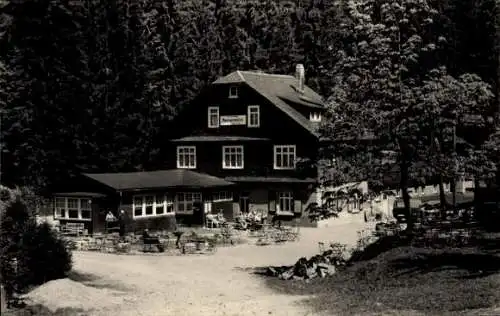 Foto Ak Katzhütte im Schwarzatal, Massermühle