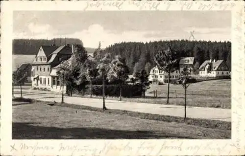 Ak Steinbach Johanngeorgenstadt im Erzgebirge, Gasthof und Sommerfrische