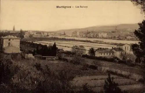 Ak Martigues Bouches du Rhône, Les Salines