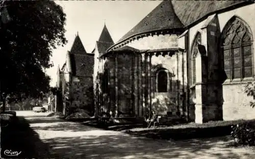 Ak Dun sur Auron Cher, Kirche, Teilansicht