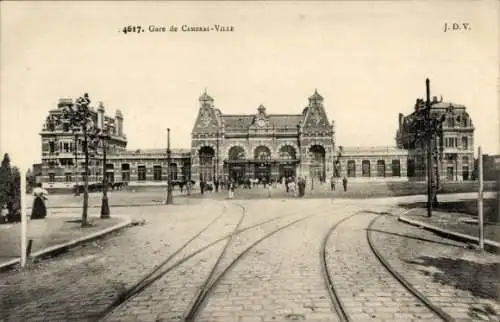 Ak Cambrai Nord, Bahnhof