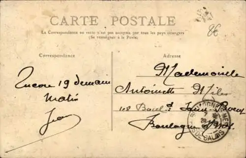 Ak Cambrai Nord, Ortsansichten im Schriftzug Cambrai, Denkmal, Turm, Gebäude