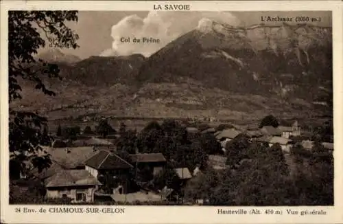 Ak Hauteville Savoie, Panorama, Col du Frene, L'Arclusaz