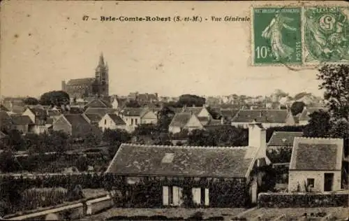 Ak Brie Comte Robert Seine et Marne, Panorama