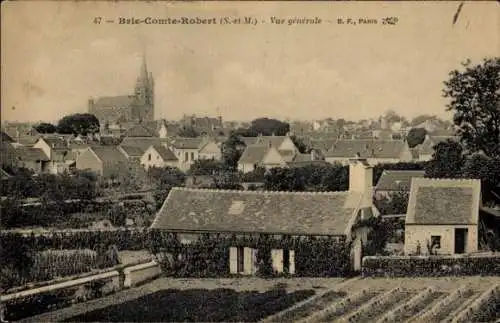 Ak Brie Comte Robert Seine et Marne, Panorama