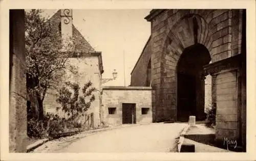 Ak Langres Haute Marne, Porte de l'Hôtel de ville