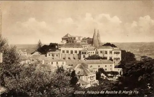 Ak Sintra Cintra Portugal, Palacio da Rainha D. Maria Pia