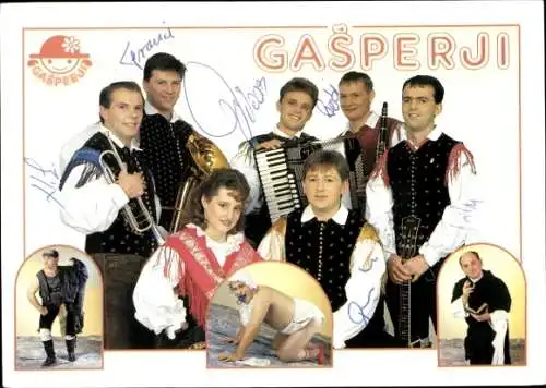 Ak Musikgruppe CasperJI, Gruppenfoto, Autogramme