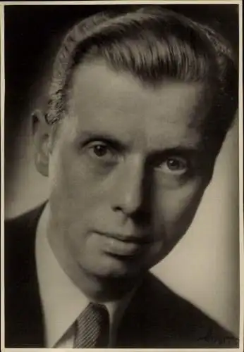 Ak Schauspieler Werner Wais, Portrait, Autogramm