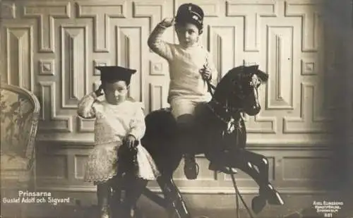 Ak Prinzen Gustaf Adolf, Sigvard