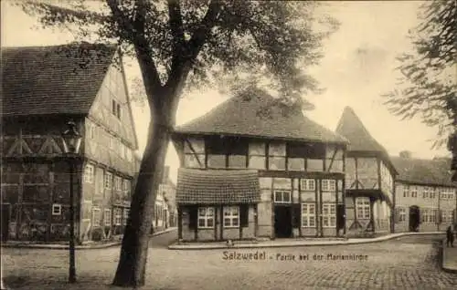 Ak Salzwedel in der Altmark, Marienkirche