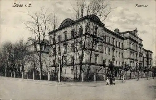 Ak Löbau in Sachsen, Seminar