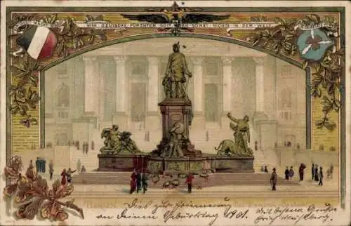 Präge Litho Berlin, Bismarck-Denkmal, Wappen