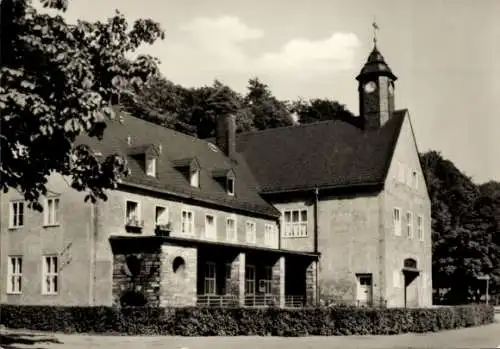 Ak Hartenstein im Erzgebirge Sachsen, HOG Bahnhofsgaststätte