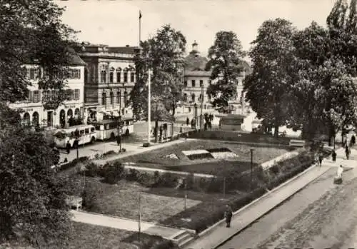 Ak Weimar in Thüringen, Goetheplatz