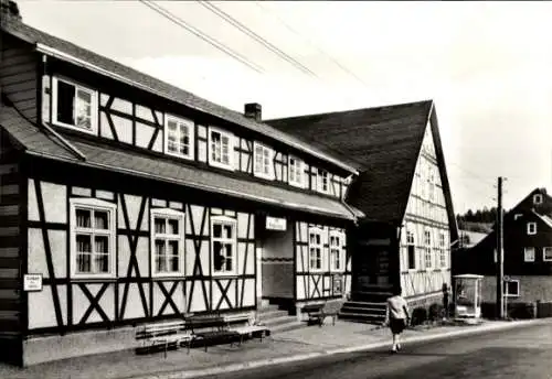 Ak Heubach Masserberg in Thüringen, Gasthaus Zur Erholung