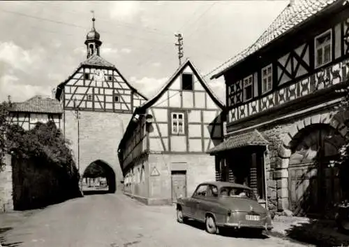 Ak Heldburg in Thüringen, Unteres Tor