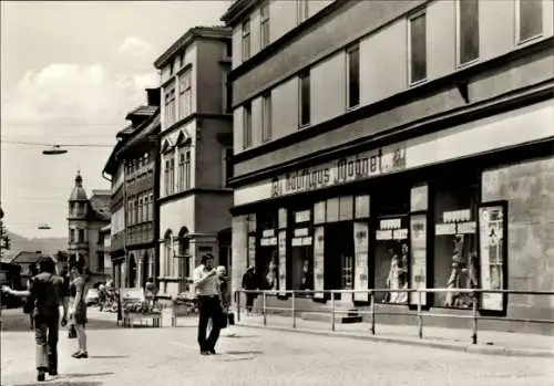 Ak Hildburghausen in Thüringen, Karl-Marx-Straße, Kaufhaus Magnet