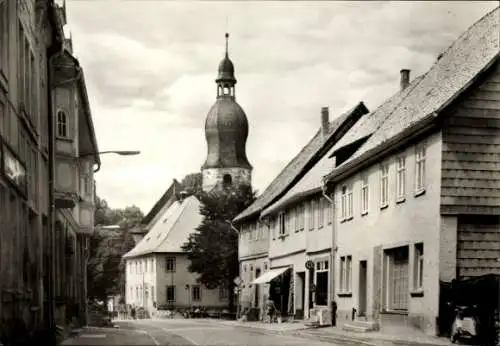 Ak Schalkau in Thüringen, Marktstraße