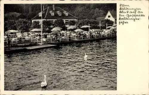 Ak Bredeney Essen im Ruhrgebiet, Baldeneysee, Gaststätte