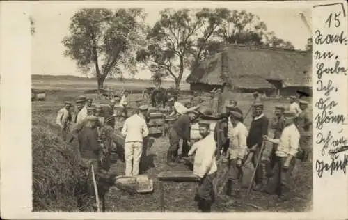 Foto Ak Deutsche Soldaten in Uniformen