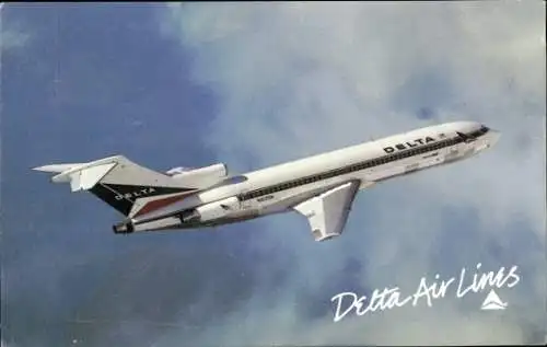 Ak Amerikanisches Passagierflugzeug Delta Air Lines, Boeing 727