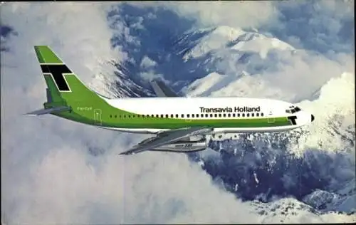 Ak Niederländisches Passagierflugzeug Transavia Holland, Boeing 737-200