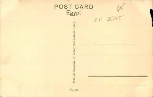 Ak Port Said Ägypten, Ankunft des Dampfers