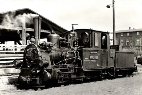 Ak Deutsche Eisenbahn, Dampflokomotive, Lok 99 3352, Baujahr 1907