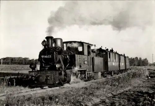 Ak Deutsche Eisenbahn, Dampflok Nr. 99 4653, Baujahr 1941