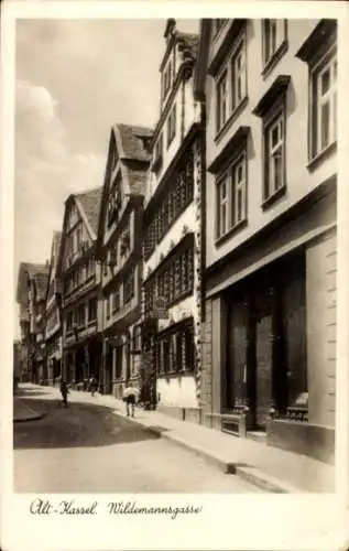 Ak Kassel in Hessen, Wildemannsgasse