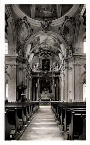 Ak Büren in Westfalen, Jesuitenkirche, Innenansicht