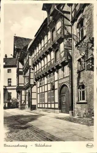Ak Braunschweig in Niedersachsen, Gildehaus