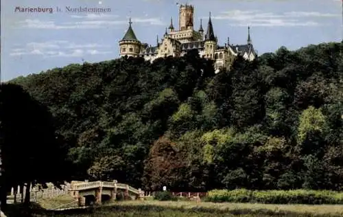 Ak Schulenburg Pattensen an der Leine, Marienburg bei Nordstemmen