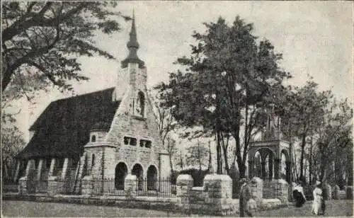 Ak Lützen im Burgenlandkreis, Kirche, Personen