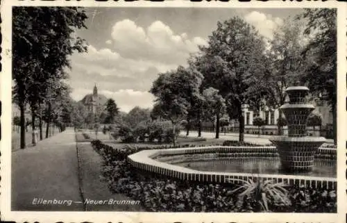 Ak Eilenburg an der Mulde, Neuer Brunnen