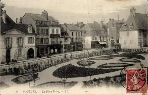 Ak Bourges Cher, La Place Berry