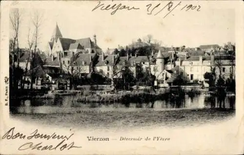 Ak Vierzon Cher, Deversoir de l'Yevre