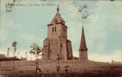 Ak Bergues Nord, Les Tours de l'Abbaye