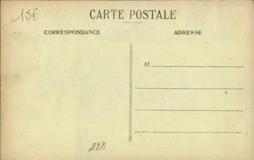 Ak Chaumont Haute Marne, Fêtes du Grand Pardon 1923, Reposoir concacré à Jeanne d'Arc