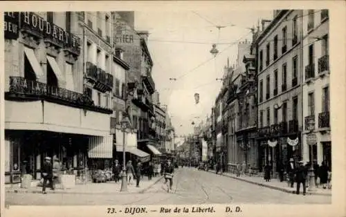 Ak Dijon Côte d’Or, Rue de la Liberte