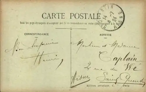 Ak Évreux Eure, Route de Caen